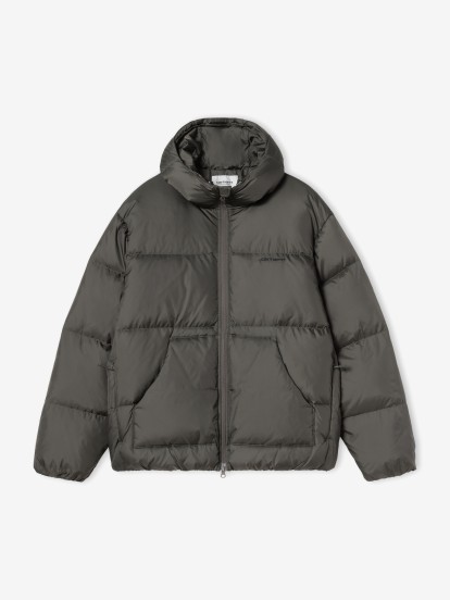 Carhartt WIP Ardon Grey Hooded Jacket