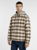 Casaco com Capuz Dickies Eustis de Flanela Padrão Xadrez Casaco com Capuz Dickies Eustis de Flanela Padrão Xadrez