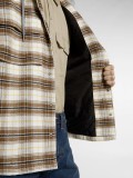 Casaco com Capuz Dickies Eustis de Flanela Padrão Xadrez Casaco com Capuz Dickies Eustis de Flanela Padrão Xadrez