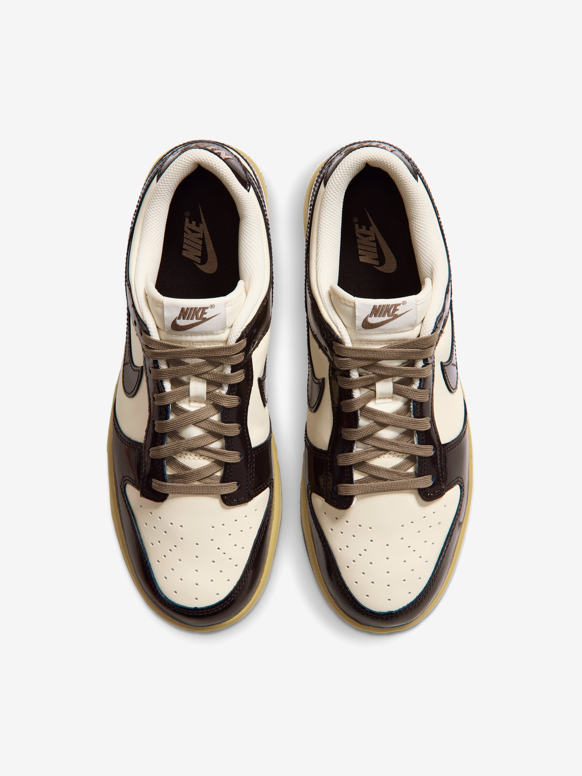 Sapatilhas Nike Dunk Low Retro Castanhas e Bege Para Homem
