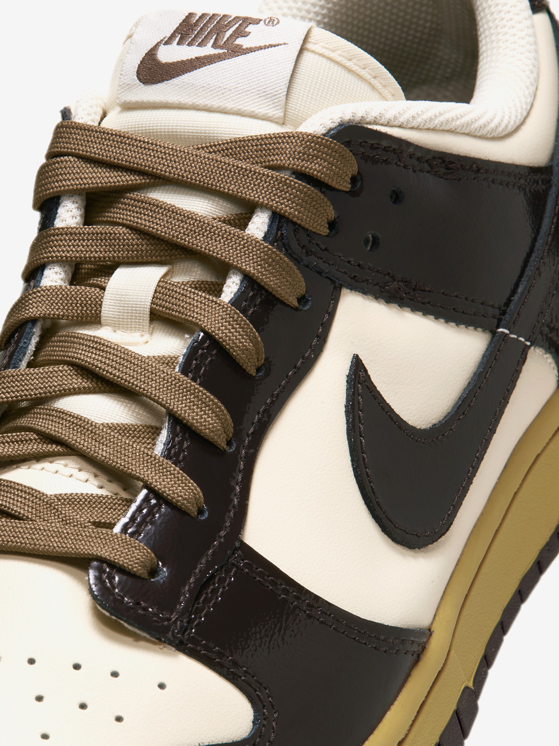 Sapatilhas Nike Dunk Low Retro Castanhas e Bege Para Homem