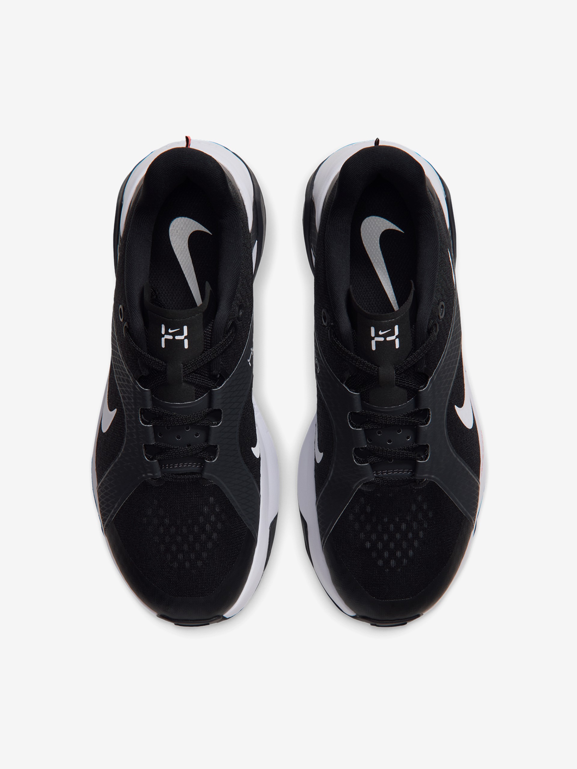 Sapatilhas de Treino Híbrido Nike RN Pretas e Brancas Para Mulher