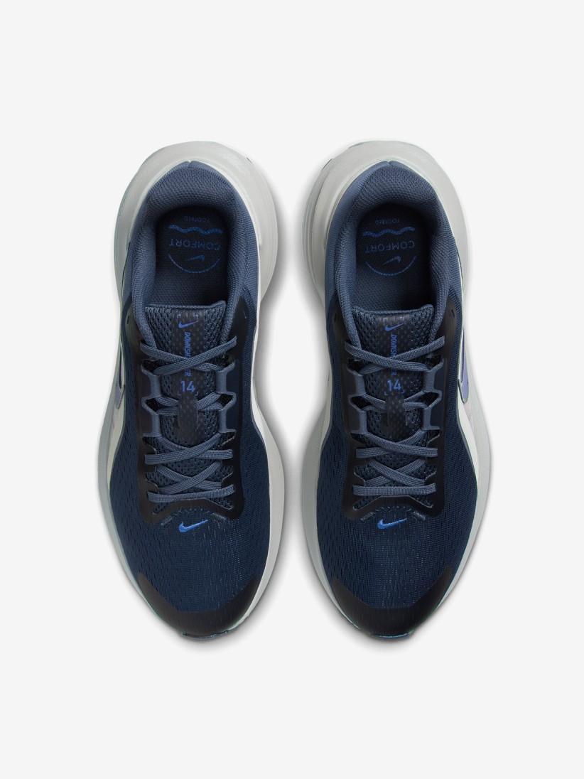 Nike Downshifter 14 Blue and Grey Running Trainers For Men Nike Downshifter 14 Blue and Grey Running Trainers For Men