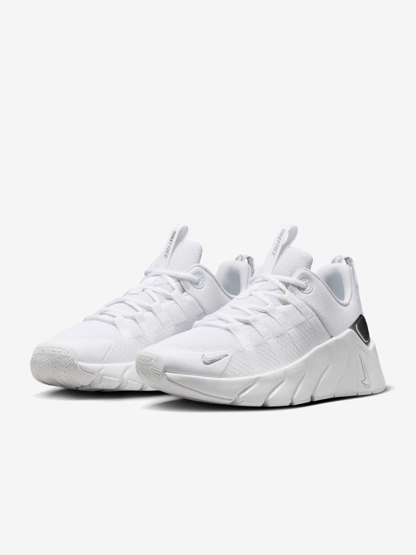 Zapatillas de Entrenamiento Nike Free Metcon 7 Blancas y Plateadas Para Mujer Zapatillas de Entrenamiento Nike Free Metcon 7 Blancas y Plateadas Para Mujer