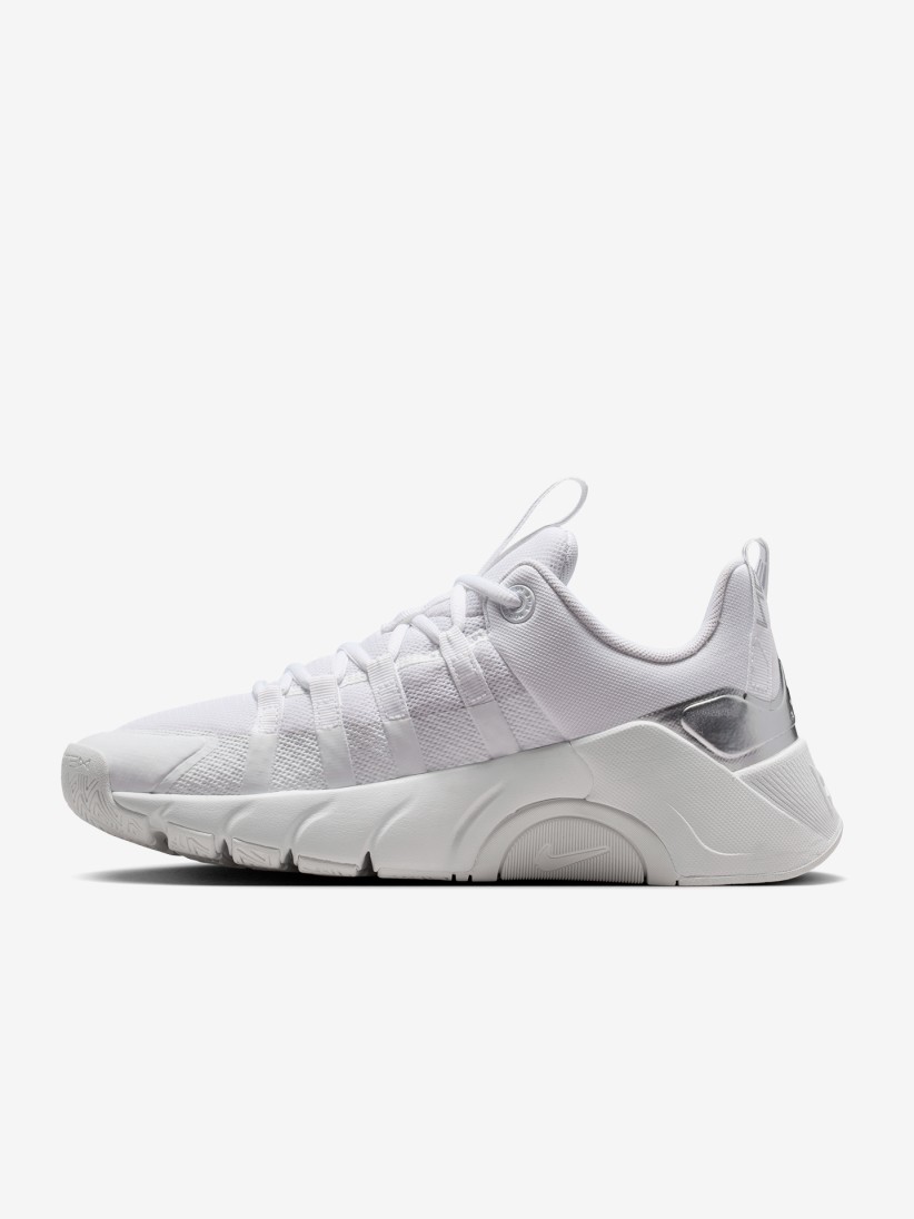 Zapatillas de Entrenamiento Nike Free Metcon 7 Blancas y Plateadas Para Mujer Zapatillas de Entrenamiento Nike Free Metcon 7 Blancas y Plateadas Para Mujer