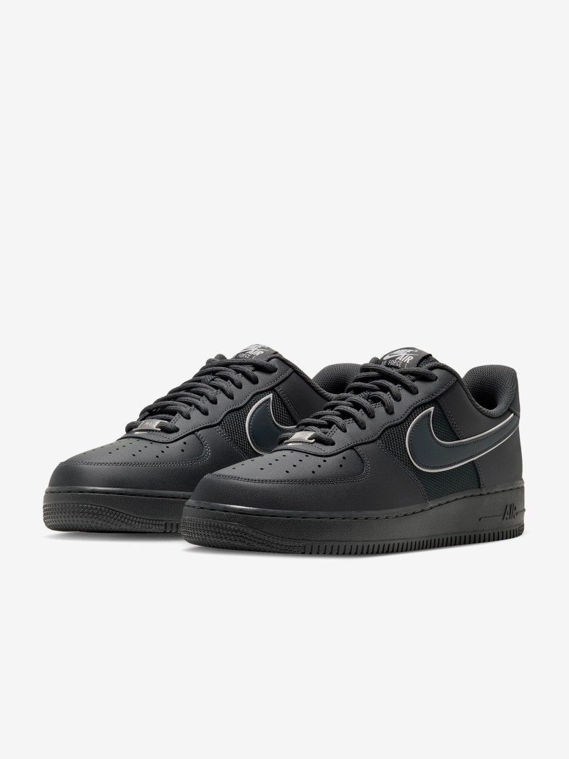 Nike Air Force 1 07 LV8 Grey Sneakers For Men
