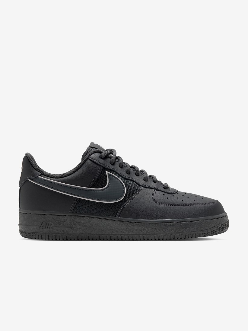 Nike Air Force 1 07 LV8 Grey Sneakers For Men