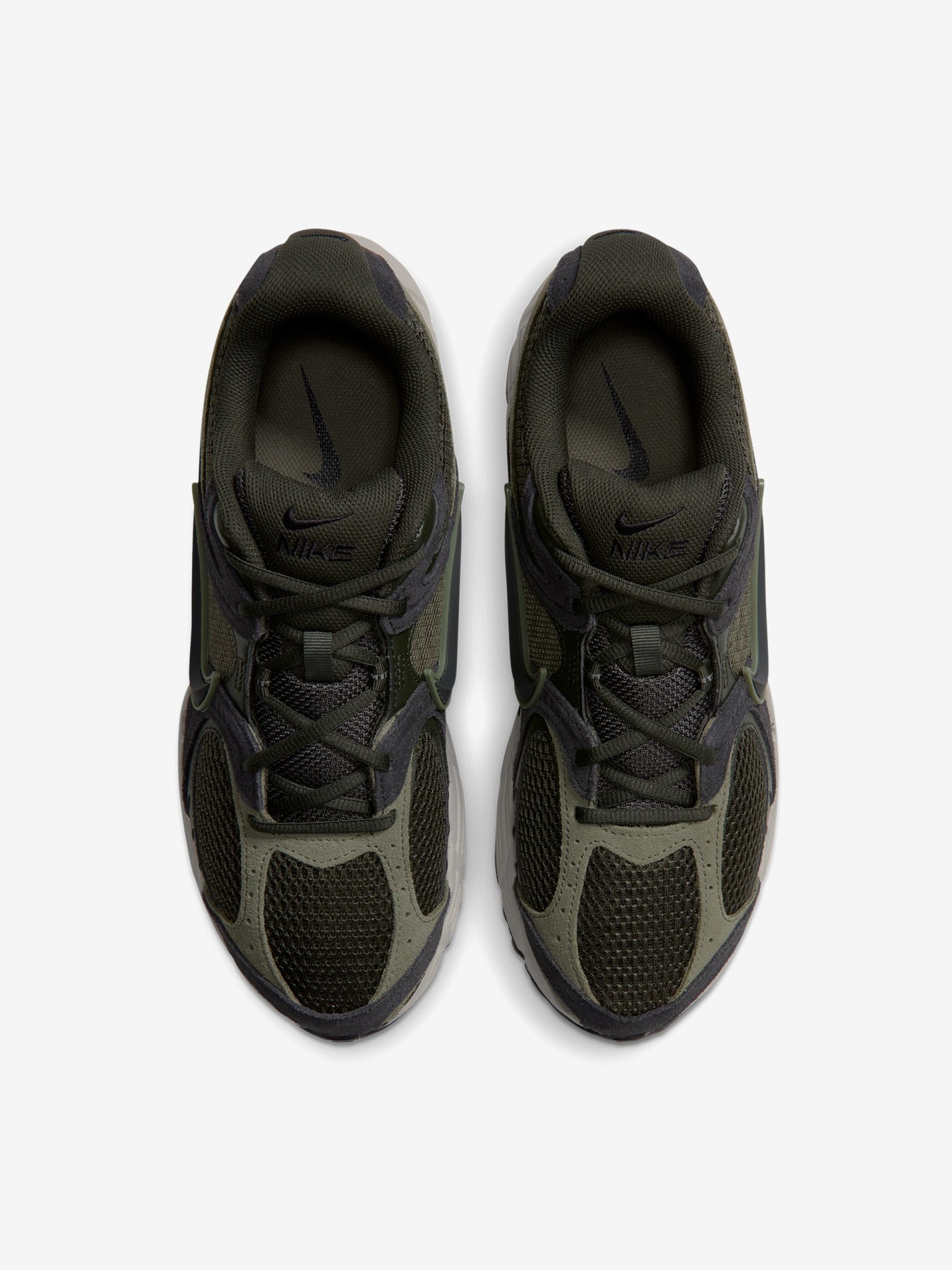 Nike V5 RNR Green With Suede Sneakers For Men